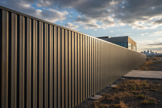 Corrugated Metal Fencing in Edmonton: Built for Alberta Winters