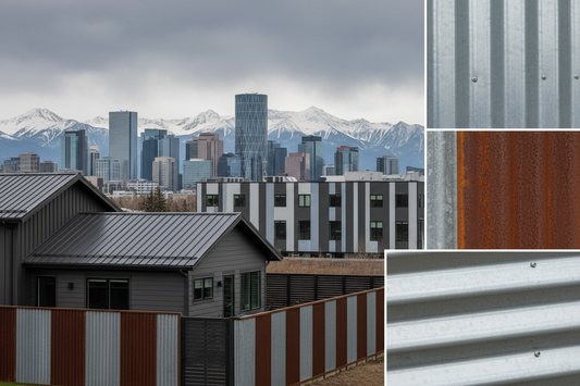 Corrugated Metal in Calgary: A Complete Guide to Sheet Metal for Roofing, Siding, Fencing &amp; More