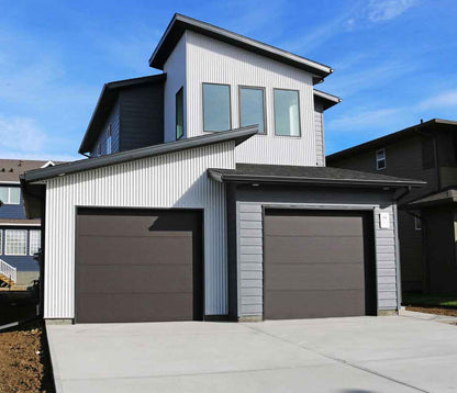 32" 7/8 Corrugated steel panels on a building