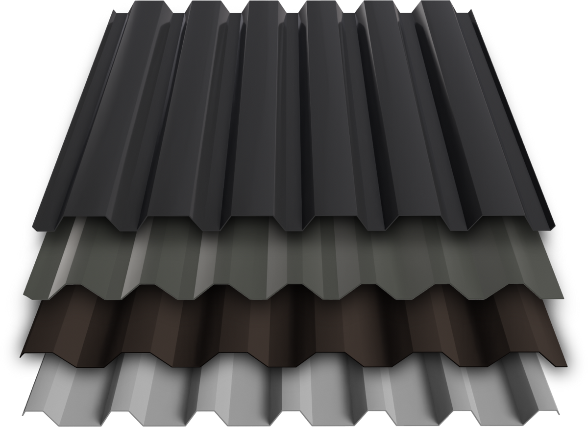 Box Rib Panels (36" Coverage) metal panel profile – 3D render