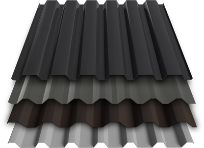 Box Rib Panels (36" Coverage) metal panel profile – 3D render