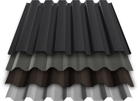 Box Rib Panels (36" Coverage) metal panel profile – 3D render