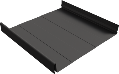 Elevate 1.5 Cliploc 7.375" metal panel profile – 3D render, view 2