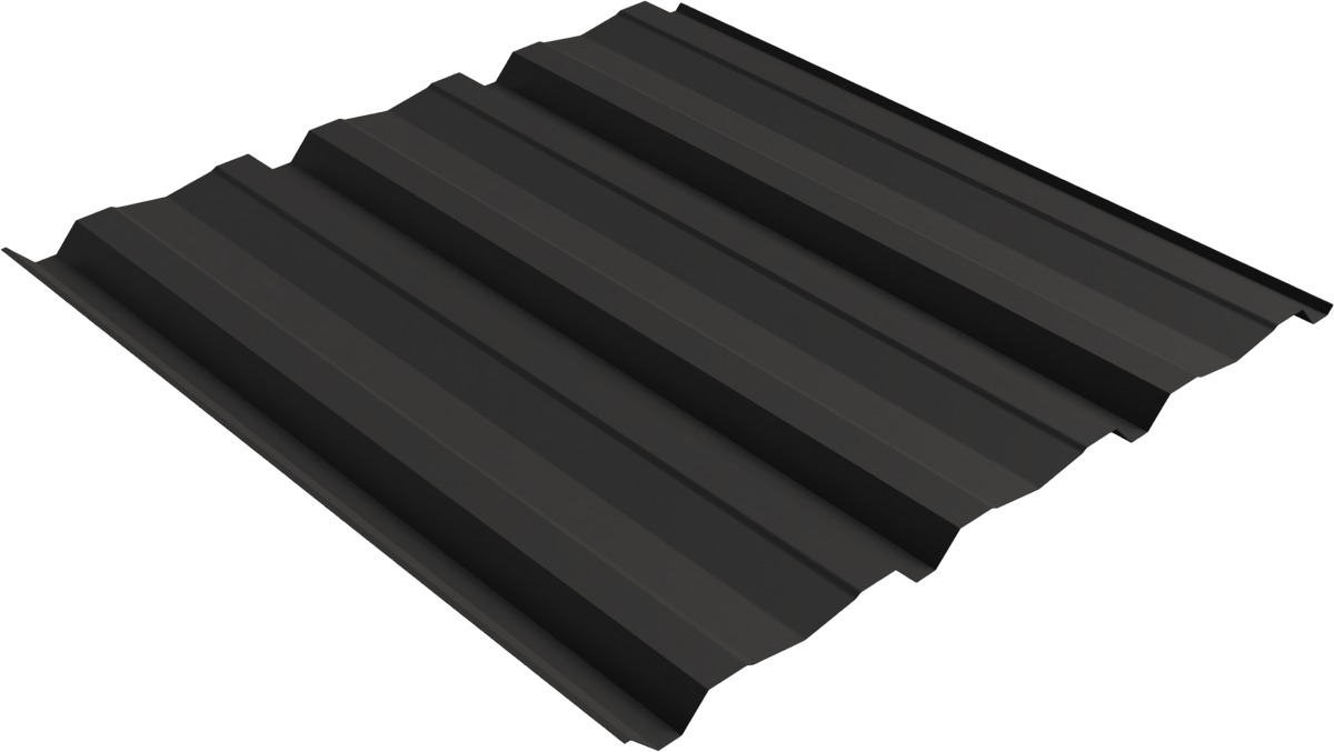FA Panel metal panel profile – 3D render, view 2