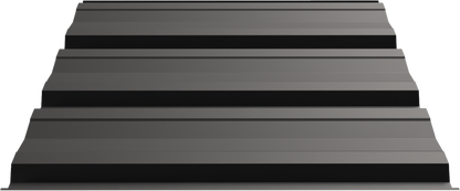 FA Panel metal panel profile – 3D render, view 3