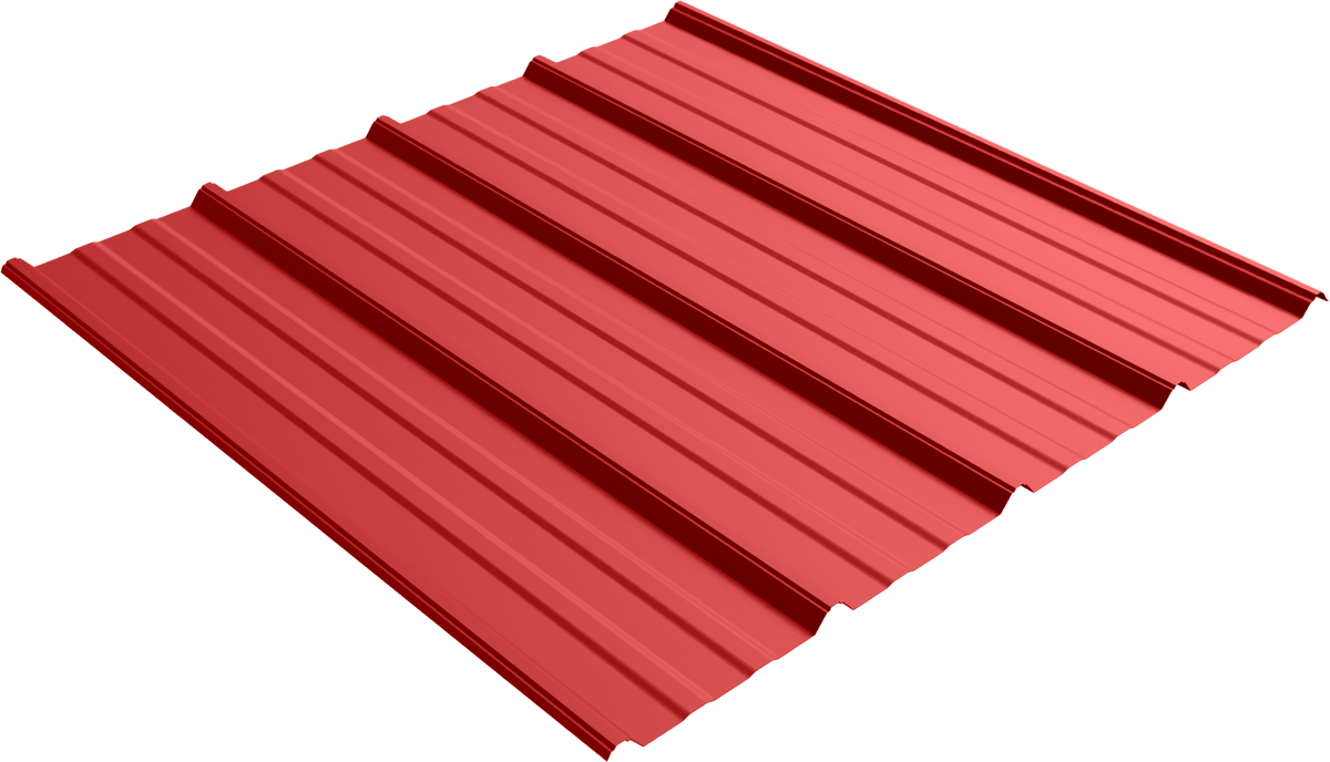 FC36 Panel metal panel profile – 3D render, view 2