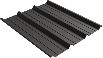 FR Panel metal panel profile – 3D render, view 2
