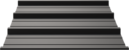 FR Panel metal panel profile – 3D render, view 3