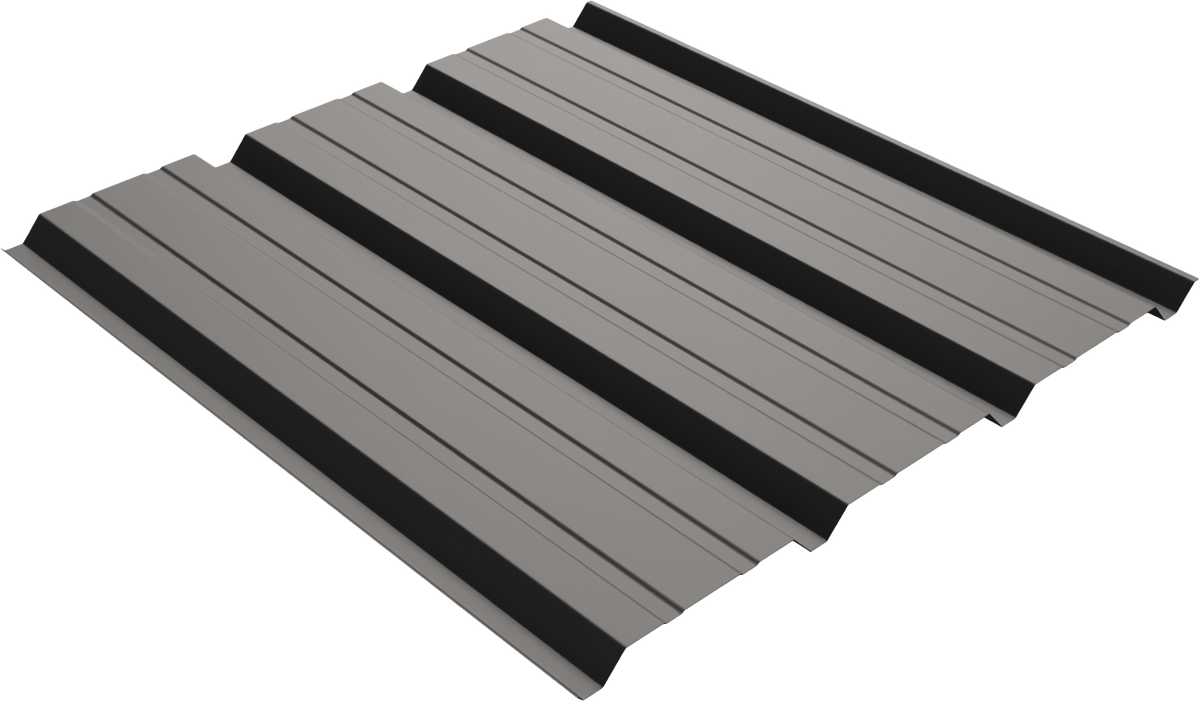 FR Reverse Panel metal panel profile – 3D render, view 2