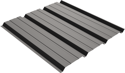 FR Reverse Panel metal panel profile – 3D render, view 2