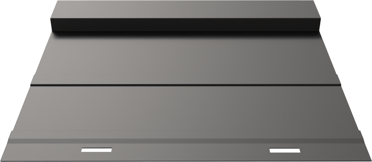 Forma Batten 10" metal panel profile – 3D render, view 2