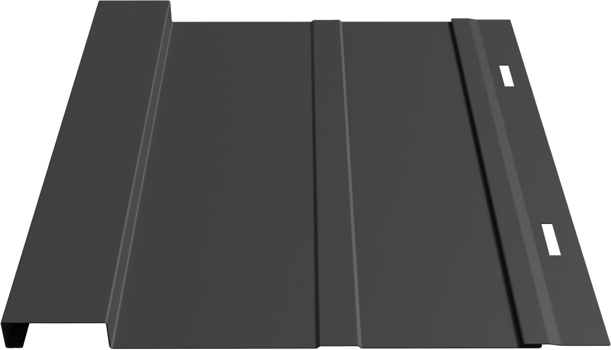 Forma Batten 10" metal panel profile – 3D render