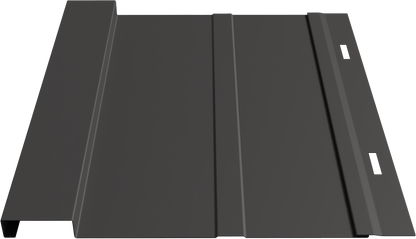 Forma Batten 10" metal panel profile – 3D render