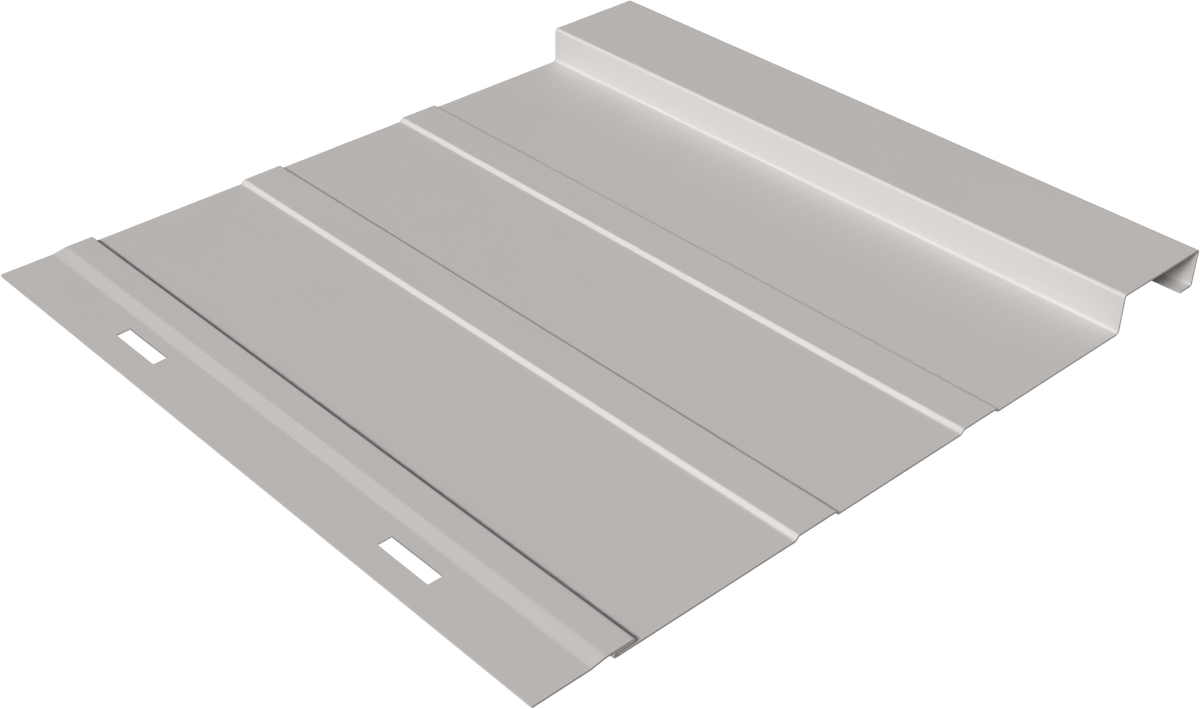 Forma Batten 12.375" metal panel profile – 3D render