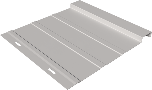 Forma Batten 12.375" metal panel profile – 3D render
