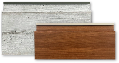 Forma Plank 8-1/2" metal panel profile – 3D render