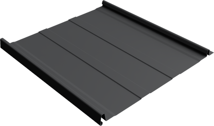 FormaLoc 12 metal panel profile – 3D render, view 2