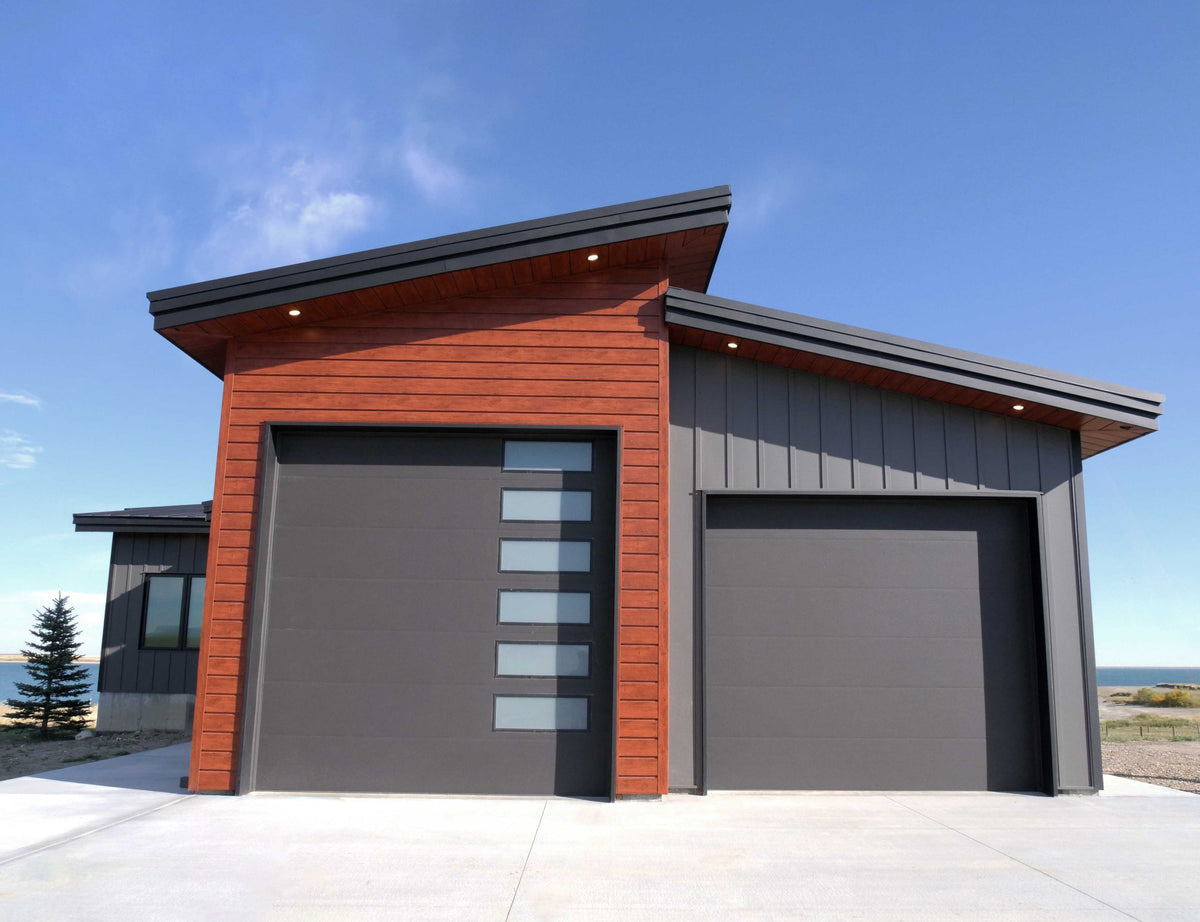 Slimline Wide 7-1/8" project: SlimLine in Frontier Woodgrain and Board & Batten Graphite
