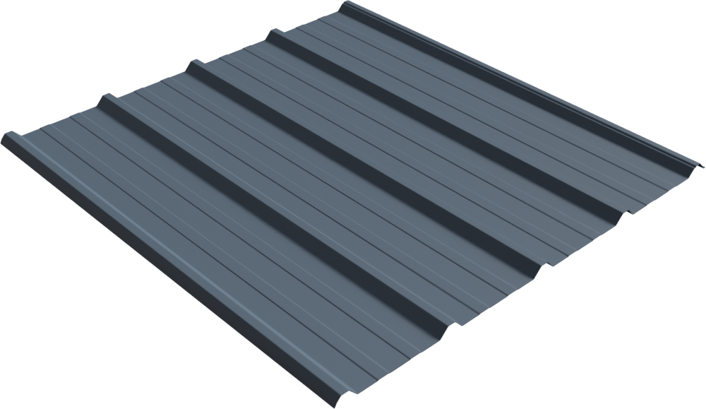 I/9 Panel metal panel profile – 3D render, view 2
