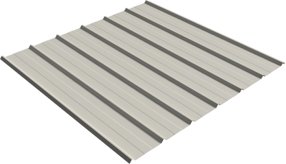 II/6 Soffit metal panel profile – 3D render, view 2