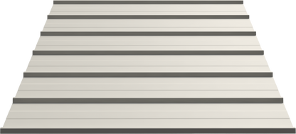 II/6 Panel metal panel profile – 3D render, view 3