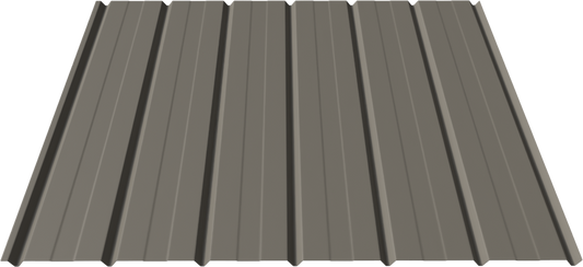 II/6 Reverse Panel metal panel profile – 3D render