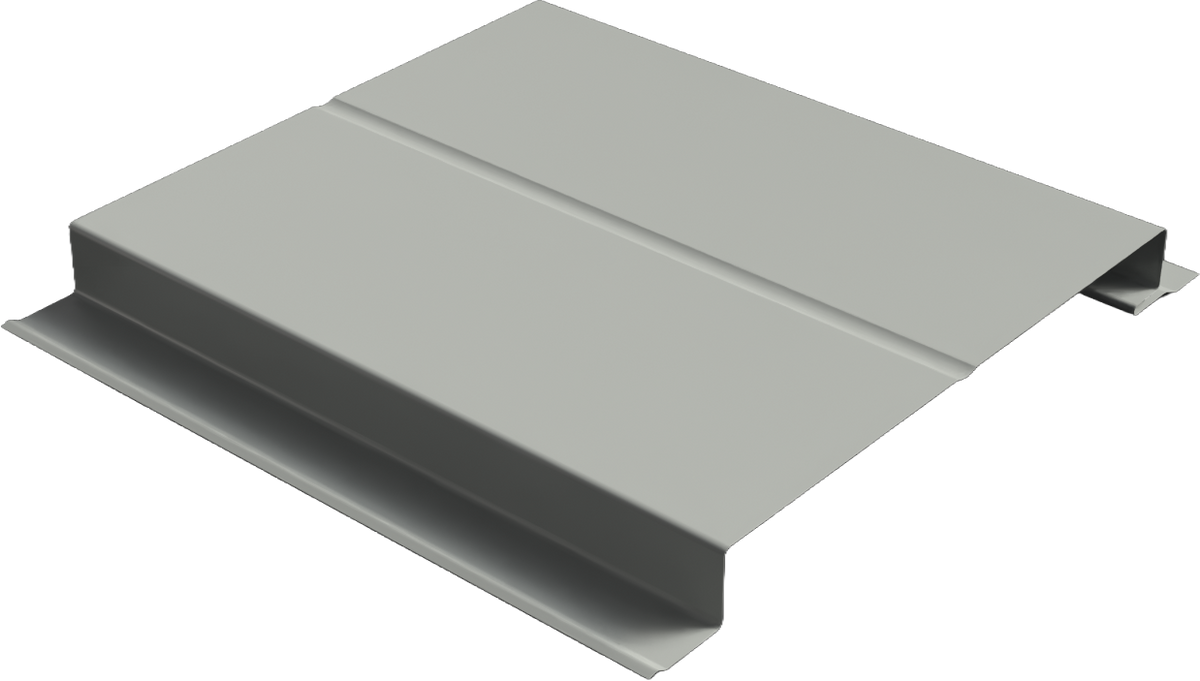 Elevate 16" Series metal panel profile – 3D render, view 2