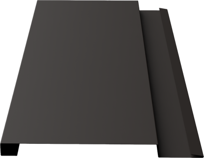 Slimline Narrow 5-5/8" metal panel profile – 3D render, view 3