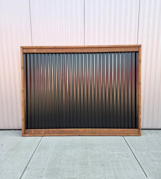Corrugated Metal Fence Panels